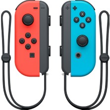 Nintendo Switch Joy-Con Controller 2'li Gamepad Neon Kırmızı ve Mavi Renkli Özel Tasarım