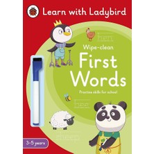 First Words A Learn With Ladybird Wipe-Clean Activity Book
