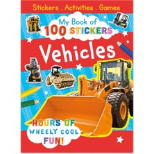North Parade Publishing My Book Of 100 Stickers - Vehicles