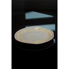 Rinart 6'lı 32 cm Oceana Desenli Organik Form Porselen Sunum Tabağı