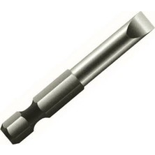 Leo 100 Adet Sl 5.0x0.8 25MM ¼’’ S2 Kalite Mıknatıslı Bits Düz Matkap Ucu,tornavida Ucu