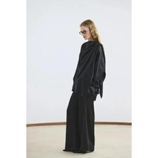 Kadriye Baştürk Yaka Detaylı Pantalon Takım