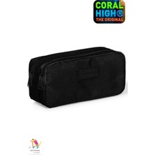Coral High Kids Iki Bölmeli Kalem Çantası 2 Renk