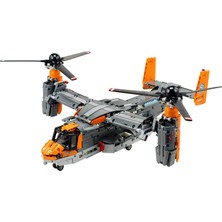 LEGO Technic 42113 Bell™ Boeing™ V-22 Osprey™ Model Yapım Seti Çocuk Oyuncak Uçak Oyun Seti (1636 Parça)