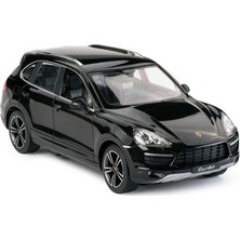 Rastar R/C 1/14 Uzaktan Kumandalı Porsche Cayenne Turbo Işıklı Araba - Siyah