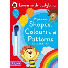 Shapes, Colours And Patterns A Learn With Ladybird Wipe-Clean Activity Book