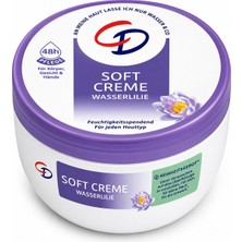 CD Soft Creme Wasserlilie Nemlendirici Bakım Kremi Yüz, El ve Vücut 250 ml