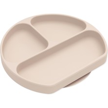 Bumkins Silikon Vakumlu Tabak - Sand