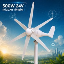 NepaSun 500W-24V Rüzgar Türbini +Şarz Kontrol Cihazı