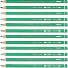 Faber-Castell Yeşil Kopya Kalemi 12'li Set - Kurşun Kalem Renkli Sarf Malzemeler
