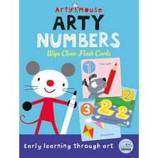 Gemini Books Arty Mouse Arty Numbers Wipe Clean Flash Cards