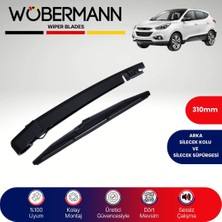 Wöbermann Hyundai Tucson 2015-2020 Arka Silecek Kolu ve Süpürgesi Komple