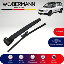 Wöbermann Skoda Yeti 2009-2017 Arka Silecek Kolu ve Süpürgesi Komple