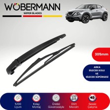 Wöbermann Nissan Juke Iı F16 2019-2024 Arka Silecek Kolu ve Süpürgesi Komple