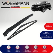 Wöbermann Nissan Qashqai J11 2013-2017 Arka Silecek Kolu ve Süpürgesi Komple
