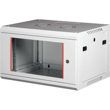 Lande - 4u 19" Duvar Tipi Rack Kabinet – Genişlik: 600 mm | Derinlik: 450 mm – Açık Gri