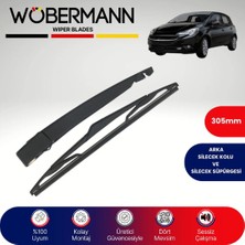 Wöbermann Opel Corsa E 2014-2019 Arka Silecek Kolu ve Süpürgesi Komple