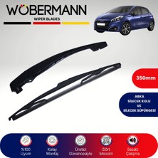 Wöbermann Peugeot 208 2012-2015 Arka Silecek Kolu ve Süpürgesi Komple