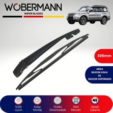 Wöbermann Mitsubishi Pajero 2008-2018 Arka Silecek Kolu ve Süpürgesi Komple