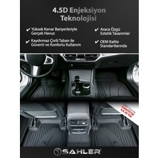 Sahler Tiguan 2024+ Uyumlu Sahler Araca Özel 4.5d Havuzlu Oto Paspas - Tiguan