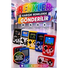 Konsol Plus Sup Atari Mini 400 Nostalji Oyunlu Çift Kol Kırmızı