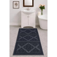 Mela Home 3'lü Ayak Havlusu-Ayak Paspası 50*70 cm 3 Adet - Banyo - Misafir -Çeyizlik %100 Pamuk
