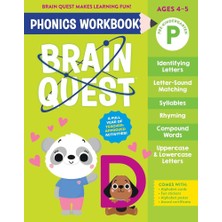 Workman Children's Brain Quest Phonics Workbook Pre-Kindergarten