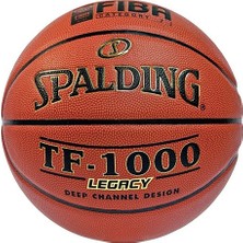 Spalding TF1000 Legacy Turuncu 7 No Basketbol Topu Kapalı ve Açık Alan Kullanımına Uygun