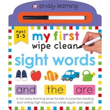 Priddy Books My First Wipe Clean Sight Words