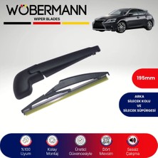 Wöbermann Lexus CT200H 2011-2022 Arka Silecek Kolu ve Süpürgesi Komple