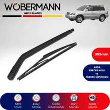 Wöbermann Toyota Highlander 2000-2006 Arka Silecek Kolu ve Süpürgesi Komple