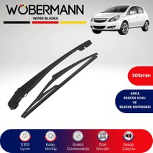 Wöbermann Opel Corsa D 2006-2015 Arka Silecek Kolu ve Süpürgesi Komple