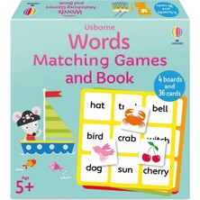 Usborne Words Matching Games And Book