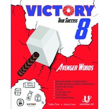 Universal ELT 8. Sınıf Victory ''True'' Success Avenger Words İngilizce Kitap Sınav Hazırlığı