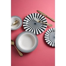 Zenwaya Store Tabakevi Tabak Evi Porselen Nera Yemek Takımı 6 Kişilik 24 Parça BNS24YKPRS1107