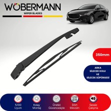 Wöbermann Mazda 3 2019-2024 Arka Silecek Kolu ve Süpürgesi Komple