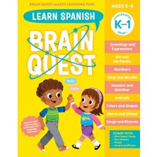 Workman Children's Brain Quest Workbook Learn Spanish