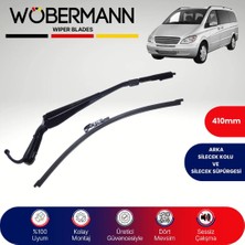 Wöbermann Mercedes Viano 639 (Fıskiye Hortumlu) 2005-2014 Arka Silecek Kolu ve Süpürgesi Komple