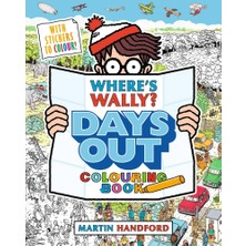 Walker Books Wheres Wally? Days Out Colouring Book