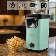 Mioji Mio Popx1 Yağsız Kompakt Mısır Patlatma Makinesi - Yeşil