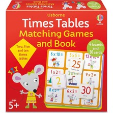 Usborne Times Tables Matching Games And Book