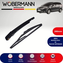 Wöbermann Peugeot 5008 2009- 2017 Arka Silecek Kolu ve Süpürgesi Komple