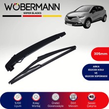 Wöbermann Renault Captur J5 2013-2019 Arka Silecek Kolu ve Süpürgesi Komple