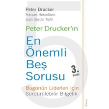 Ematcrt Peter Drucker'ın En Önemli Beş Sorusu