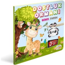 Ematcrt Dostluk Ormanı Bebek Panda 3 Boyutlu