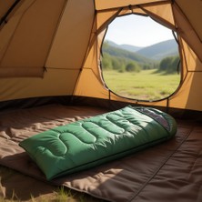 Madfox -20 Derece Cavery Stone Yeşil Uyku Tulumu Tüm Outdoor Aktiviteleri İçin Uygun