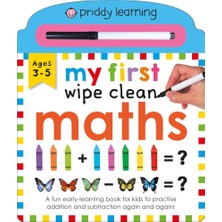 Priddy Books My First Wipe Clean Maths