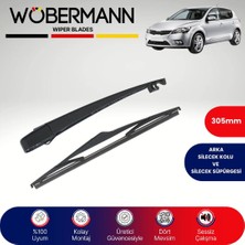 Wöbermann Kia Ceed 2006-2012 Arka Silecek Kolu ve Süpürgesi Komple