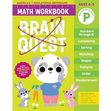 Workman Children's Brain Quest Math Workbook Pre-Kindergarten