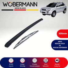 Wöbermann Hyundai Tucson 2004-2010 Arka Silecek Kolu ve Süpürgesi Komple